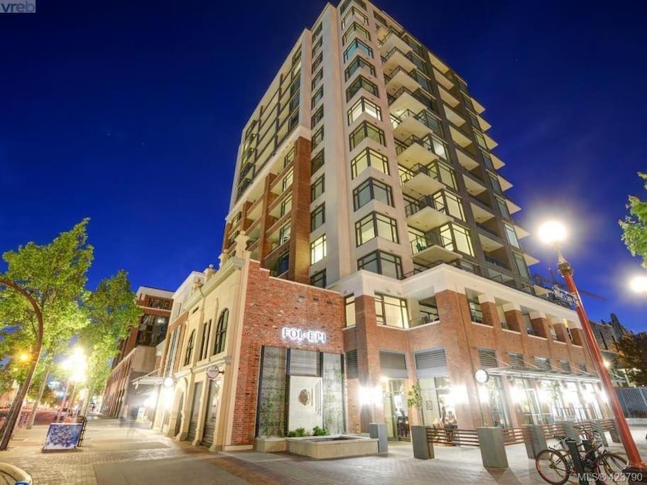 Modern 2 Bedroom Ocean Views Victoria Downtown Free Parking Exteriér fotografie